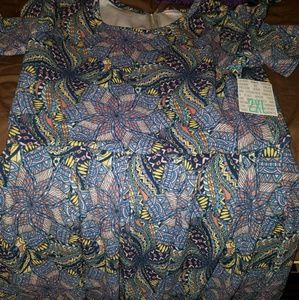 Lularoe amelia 2xl nwt